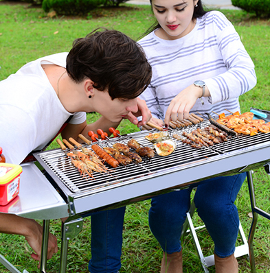 steel-grill-outdoor